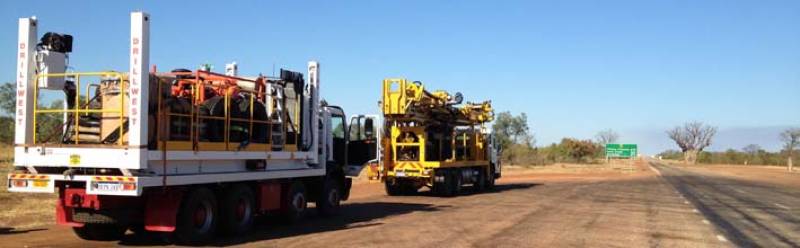 Rig 7 on the move